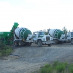 Koliganek- Used a Fastway batch plant and two trucks for concrete on the new school over 2 yrs.