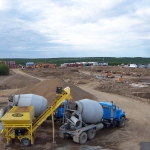 New Stuyahok-Used Fastway, 2 mixers, and pump to batch and place 600+ yrds over 2 yrs.