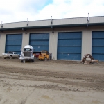 Pogo Mine-Outside of maintenance shop to be raised.